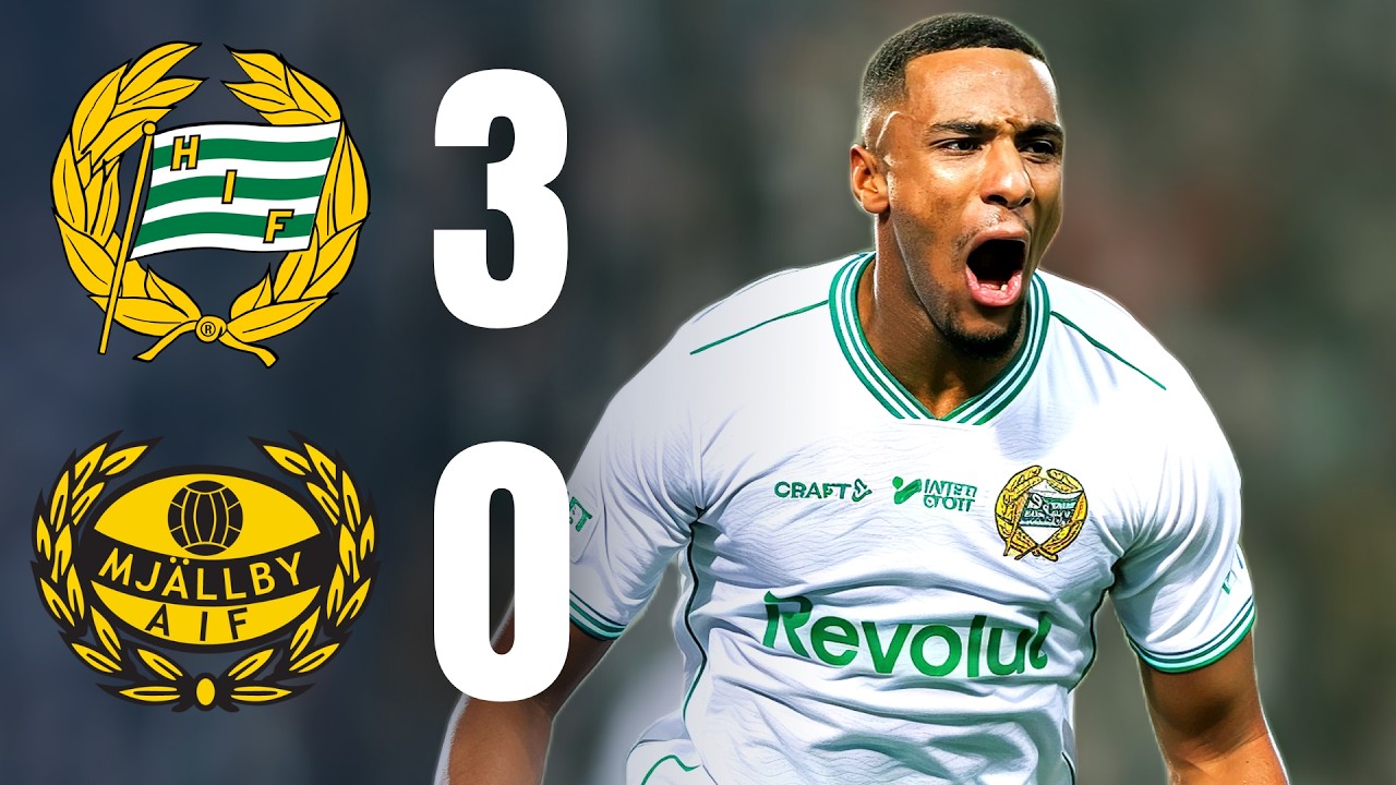 Hammarby IF vs Mjällby AIF Highlights