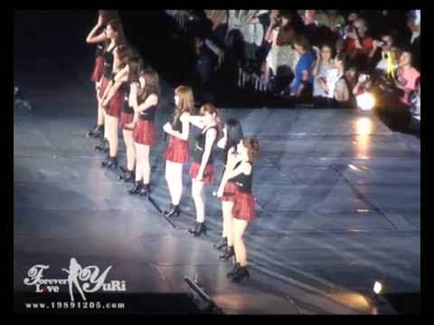 [Fancam] 100911 Yuri SNSD  - RDR + My Child + Kissing You @ SM TOWN 2010 Shanghai