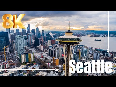 Seattle, Washington State in 8k Ultra HD 🇺🇸
