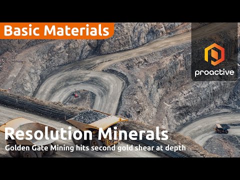 Resolution Minerals confirms major Golden Gate gold discovery