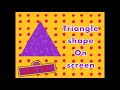 Sesame Street Triangle On Screen
