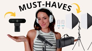 Must-Have Equipment to Create an Online Course 🎙️