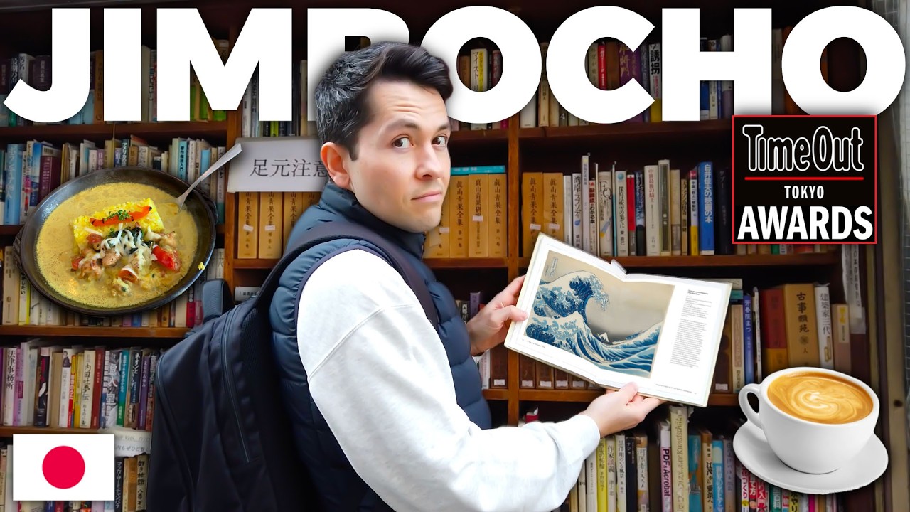 JIMBOCHO: El Paraíso de los Libros, Cafés y Curry que Debes Conocer en TOKIO!