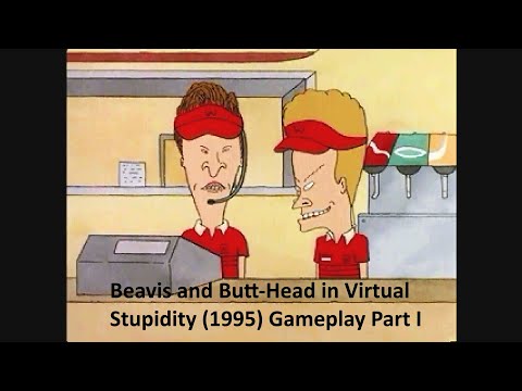 Beavis and Butt-Head in Virtual Stupidity (1995) Gameplay Part I