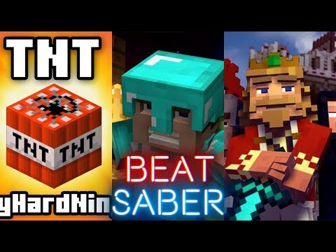 Beat Saber - CaptainSparklez Minecraft Parody Compilation