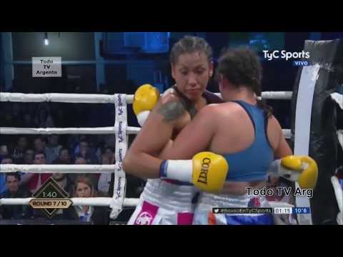 DU 10 - Erica Farías  vs Yamila Reynoso - Boxeo De
