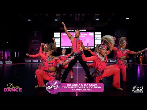 ATTACKTION | GERMANY | 1st Place IDO Disco Dance World Championship 2024 | Adults Groups