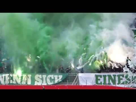 Fürther Pyroshow in Nürnberg (1.FC Nürnberg - Greuther Fürth 0:2 | Franken-Derby)