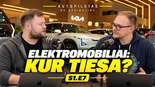 Elektromobilių mitai - tiesa slypi kažkur anapus? | Autopilotas be apribojimų S1.E7