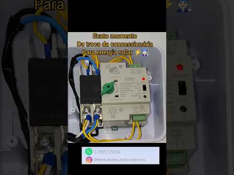 EXATO MOMENTO DA TROCA DE ENERGIA