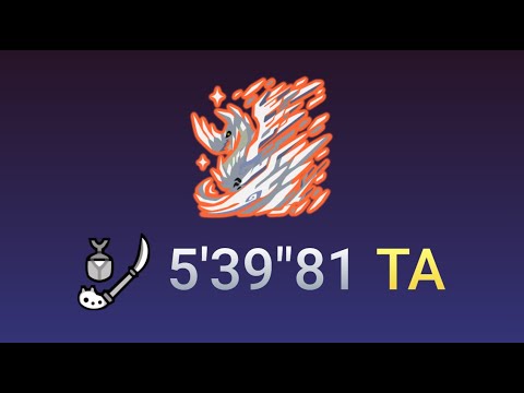 MHW AT Velkhana TA wiki rules Insect Glaive 5'39"81