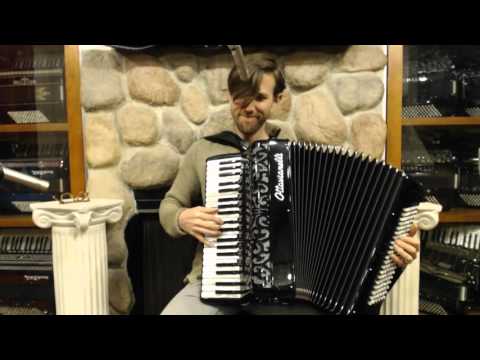 OTTAPRIIIHBK - Black Ottavianelli Principessa II Piano Accordion LMMH 41 120 $4499