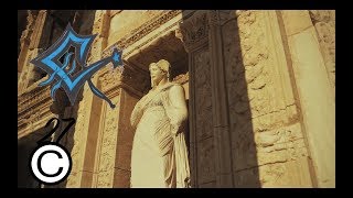 🎬 Taryn Elliott - Ornate Stone Carved Statue 🌌 Monument (No Copyright Video 27)