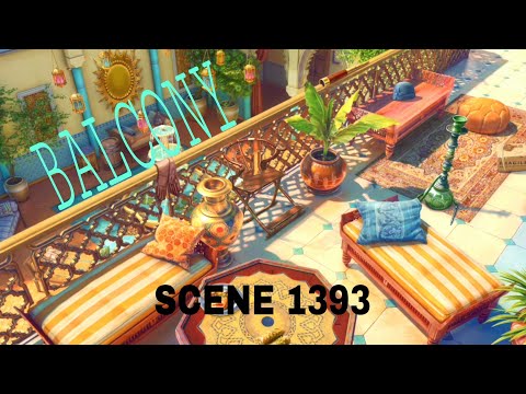 June's Journey Scene 1393 Vol 6 Ch 34 Balcony *Full Mastered Scene* HD 1080p