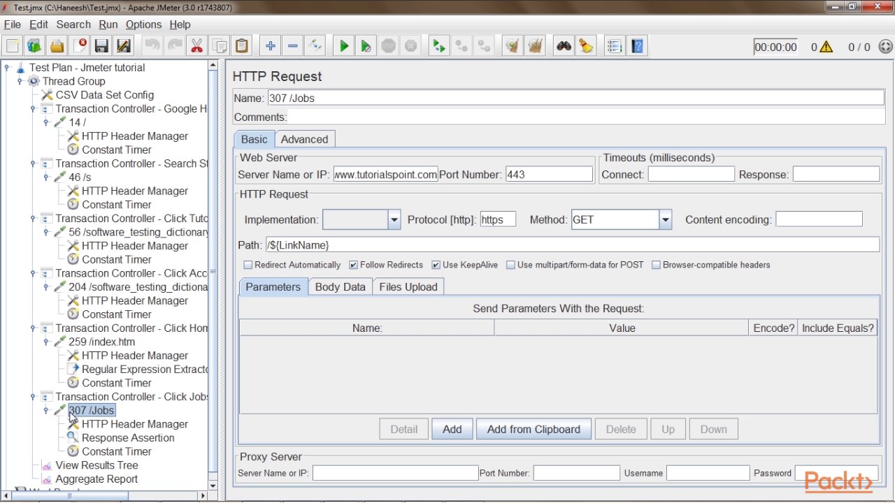JMeter 3.0 Advanced : The Course Overview | packtpub.com