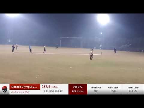 Live Cricket Match | GANICUS vs Moonair Olympus 2021 | 28-Dec-21 07:13 PM 16 overs | SICILIAN GAMES