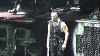 Rammstein LIVE Wollt Ihr Das Bett In Flammen Sehen - Bratislava, Slovakia - 2011-11-06