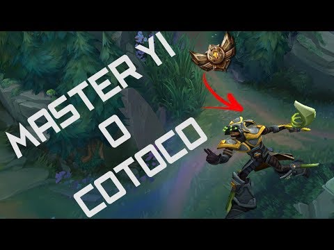 MASTER YI COTOCO DO BRONZE - League of Noob !!