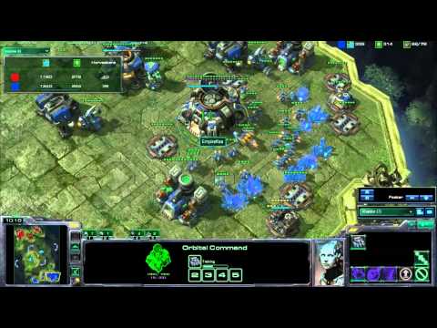 SC2 Commentary - [P] mouzMaNa vs [T] EmpireKas - Jungle Basin