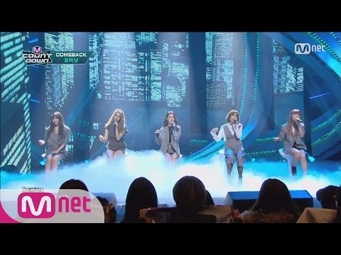 4MINUTE(포미닛) - No Love Comeback Stage M COUNTDOWN 160204 EP.459