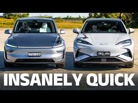 DRAG RACE: Tesla Model Y dethroned by BYD Sealion 7