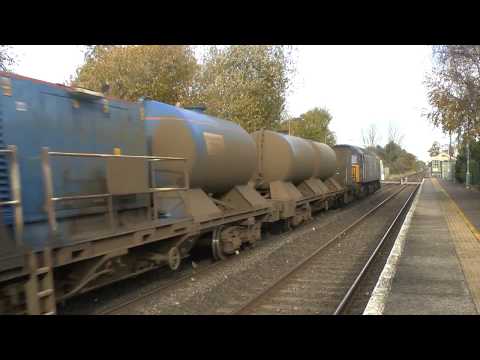 57303, Pride of Carlisle, and 57007 on 3S01, 09:20, Stowmarket D.G.L. - Stowmarket D.G.L. (18:21)