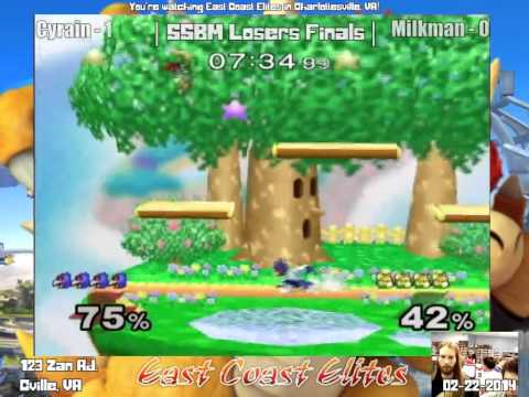 SSBM - ECE - Losers Finals - Cyrain vs Milkman