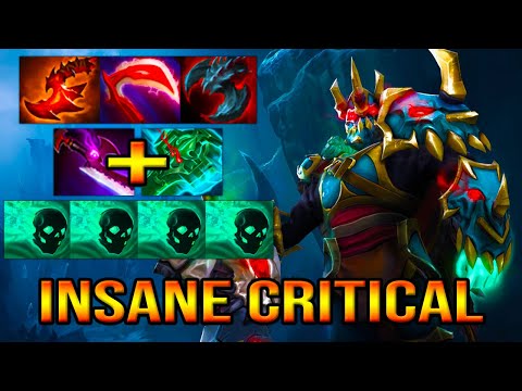 CRAZY CRITICAL ATTACK [ Wraith King ] ONE STUN ONE KILL