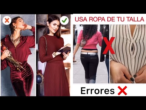 ￼NO COMETAS ERRORES DE MODA AL VESTIR ❌ NO LO HAGAS! CÓMO COMBINAR ROPA CORRECTAMENTE OUTFITS 2022