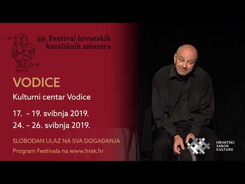 59. FESTIVAL HRVATSKIH KAZALIŠNIH AMATERA 2019., najavni video spot