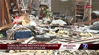 Council Bluffs police investigating fatal explosion