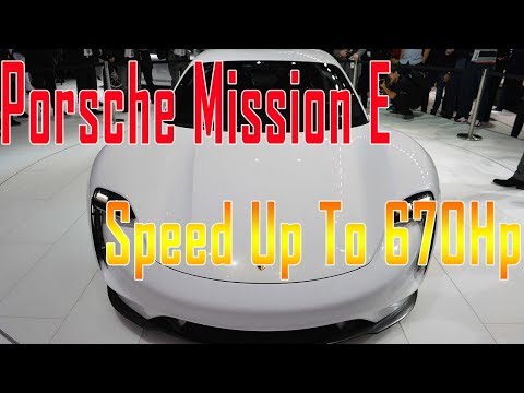Thumbnail for Porsche Mission E Speed  up to 670 hp!! by Porsche Mission E