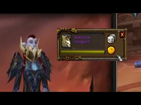 How to get Steelspine Faceguard mail helm t1 warrior lookalike in MoP Classic WoW