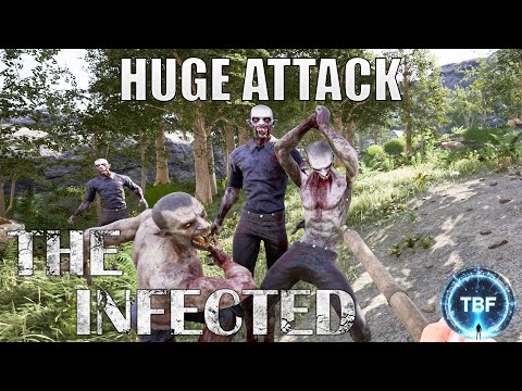 The Biggest Horde This season?! | The Infected - S06E91 Cave Build season!