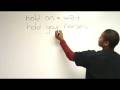 Idioms in English - ’Hold’