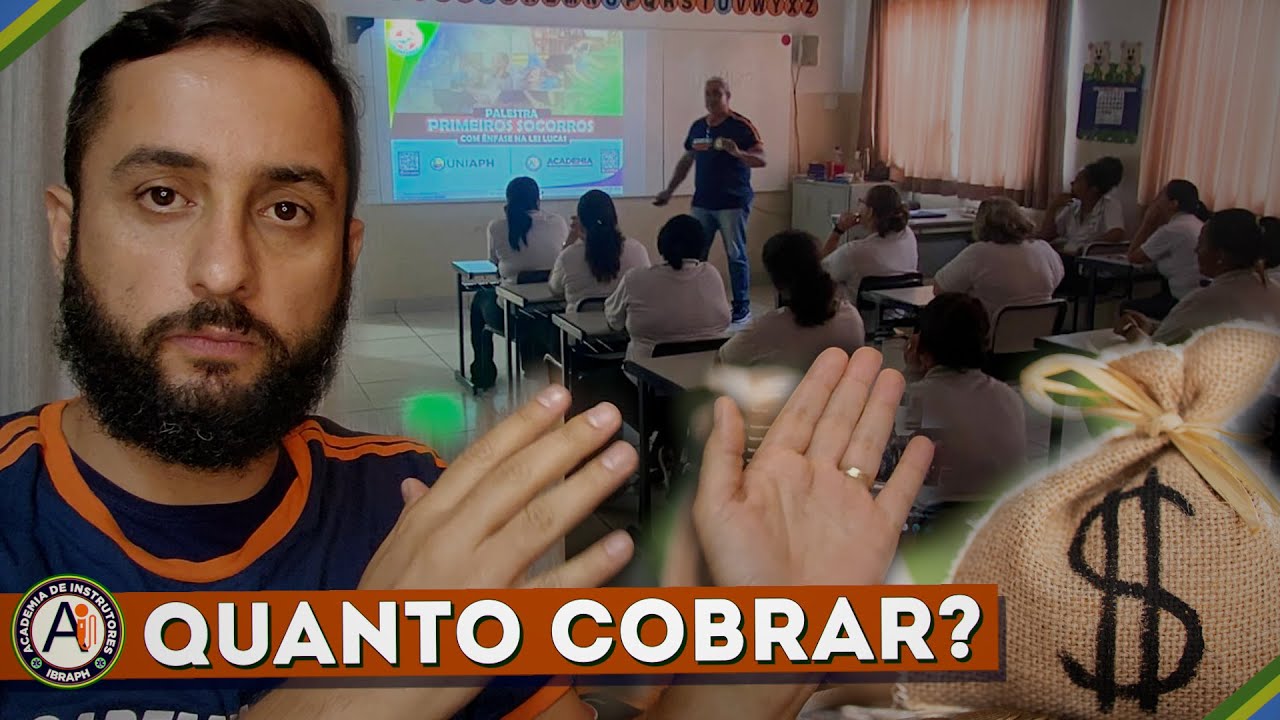 QUANTO COBRAR pelo Treinamento + Certificação Lei Lucas nas Escolas | Curso de Primeiros Socorros