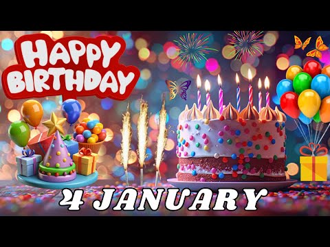 Happy Birthday, 4 January, Today, Birthday Wishes, Hbd