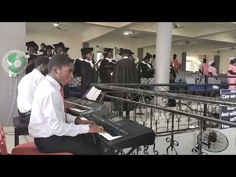 Angel voices ever singing with descant (MHB 668).Tune- ANGEL VOICES