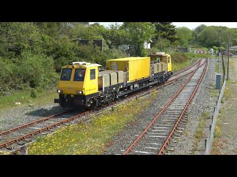 MPV 790 on the Disused South Wexford Line on Weed Spraying duties.