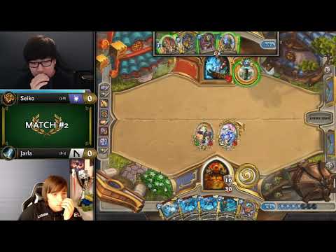 Seiko vs Jarla - Hearthstone Grandmasters Europe S2 2019 - Week 6