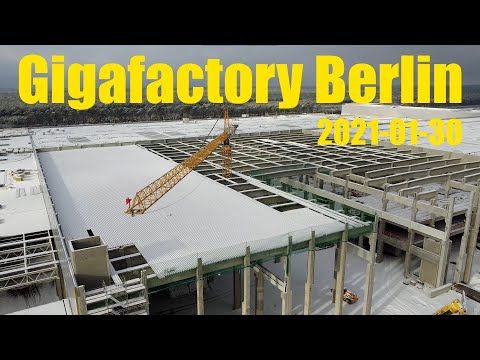 Giga Berlin | 2021-01-30 | Casting roof