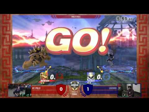 The Arena: HY | Pollo (Bowser) vs Linknano (Samus) - Pools