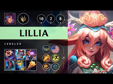 Lillia Jungle vs Rammus - NA Challenger Patch 25.20