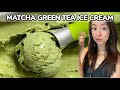 Matcha Green Tea Ice Cream Recipe 3 Ingredients No Churn 绿茶雪糕 Redmond Mixer Rack Of Lam