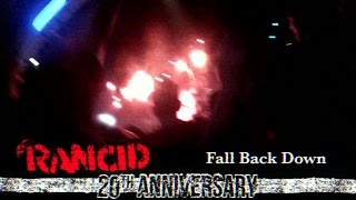 RANCID "Fall Back Down" @Razzmatazz (30/07/2012) Barcelona