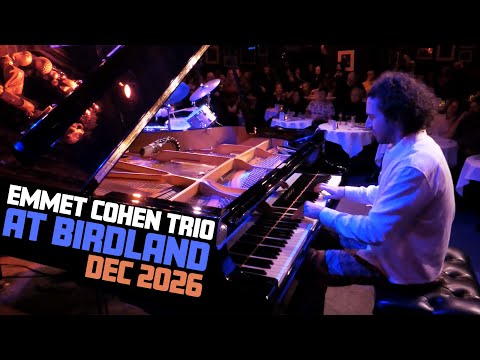 Emmet Cohen Trio | Live at Birdland Jazz Club (Dec 2025)