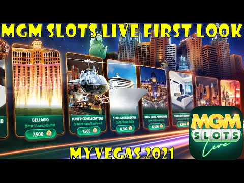 MGM Slots Live First Look | New MyVegas App - YouTube