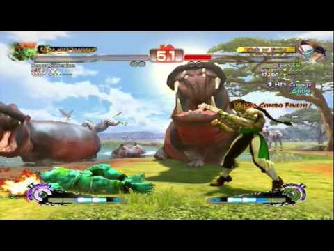 Super Street Fighter IV AE2012 Online Replay: Xenos_Silverline (Blanka) vs  CPR1736 (Vega)