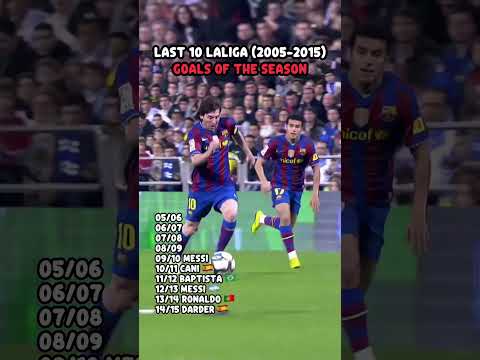 Last 10 LaLiga Goals Of The Season