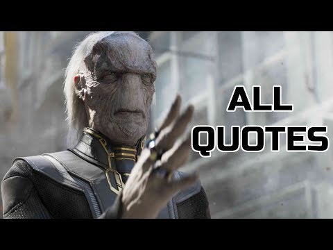 Ebony Maw: All Quotes (Avengers: Infinity War)